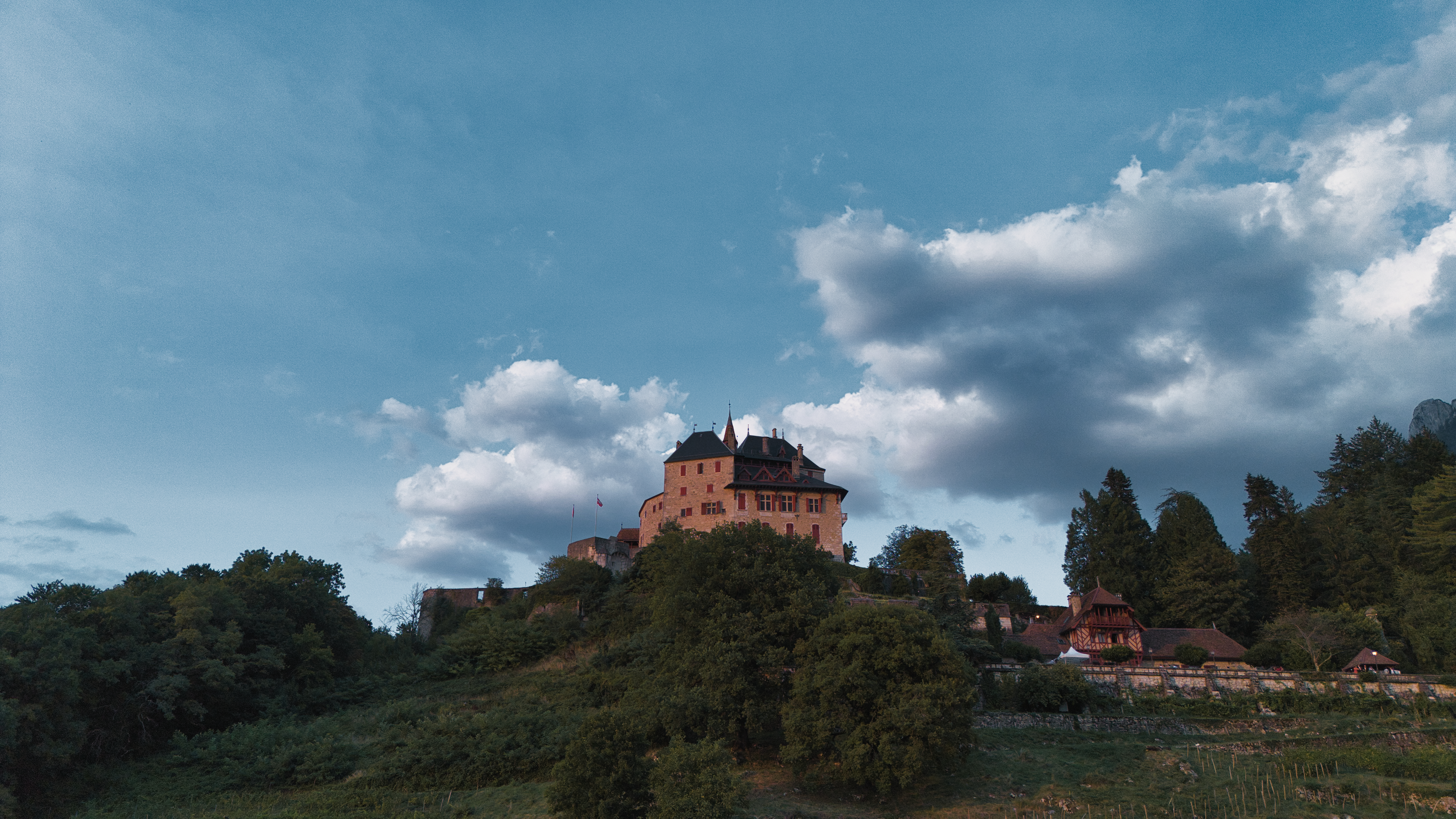 Château - Vue aérienne